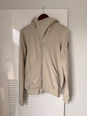 RICK OWENS X CHAMPION SS20 MOUNTAIN HOODIE IN COTTON FELPA